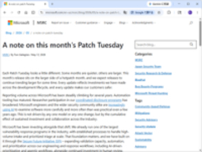 「Windows Update」の規模は増加傾向…… AIで激増する脆弱性報告にMicrosoftがコメント／AIの助けも借りながら、人の手で毎月のパッチリリースを維持。顧客への“お願い”も【やじうまの杜】