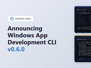 「winapp CLI 0.6.0」が公開 ～ひな形からアプリ作成、サンプル検索などの新コマンド／Azureでクラウド署名、.csprojからの直接実行、スパースパッケージにも対応