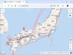 日本に現存する定期旅客航路がまとまった「おでかけ航路マップ」がすばらしいと話題に／船旅に出たいという衝動に駆られること間違いなし【やじうまの杜】