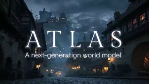 World Labs、“世界”を作り出せる空間知能モデル「Atlas」を発表／カメラを自由に動かし、時間と空間をシミュレート。テキスト・画像・動画・3Dを扱うオムニモデル