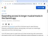 「「Google AI Plus」などでも最大3分の楽曲生成、「Lyria 3 Pro」の提供プランが拡大／ビジネス・教育の下位プランにも」の画像1