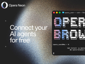 AIブラウザー「Opera Neon」、AIエージェントの接続が無償に ～MCP/CLIで自前のAIを統合／