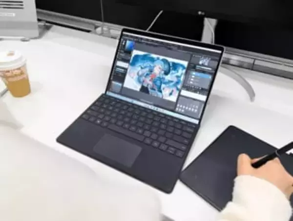 マイクロソフト、ARM版Windowsでのデスクトップ版「メディバンペイント」の動作検証結果を発表／最新Surfaceデバイスで安定した筆圧感知と動作を確認、ペンタブレットでも安定して動作
