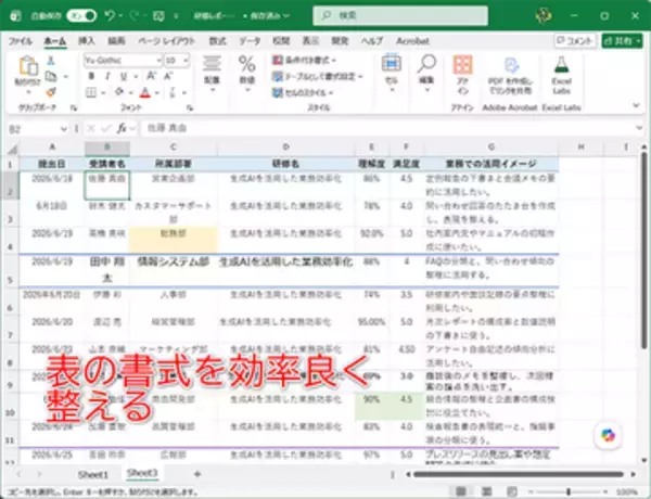 【Excel】［書式のクリア］を使うのは悪手 ～書式が崩れた表の効率的な修正法！【いまさら聞けないExcelの使い方講座】