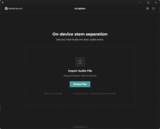 「無料のDTM向けAI音源分離ツール「Go-Splitter」がWindowsに対応／WAVE/MP3/FLAC/M4A/AACなどのファイルをボーカル・ベース・ドラム・その他に分離」の画像1