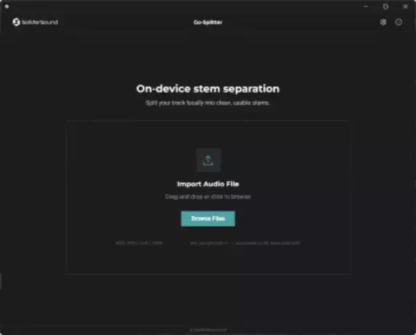 無料のDTM向けAI音源分離ツール「Go-Splitter」がWindowsに対応／WAVE/MP3/FLAC/M4A/AACなどのファイルをボーカル・ベース・ドラム・その他に分離