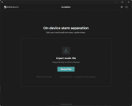 無料のDTM向けAI音源分離ツール「Go-Splitter」がWindowsに対応／WAVE/MP3/FLAC/M4A/AACなどのファイルをボーカル・ベース・ドラム・その他に分離