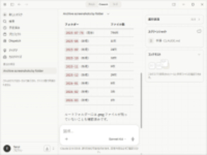 Anthropic、「Claude Cowork」の一般提供を開始 ～すべての有料プランで利用可能／Windows/Macのデスクトップ作業を指示通りに代行