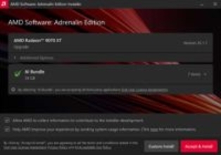 Radeon向けのユーティリティ「AMD Software」にAIツール一括インストール機能が追加／「ComfyUI」や「LM Studio」など5種。インストール可否はオプション