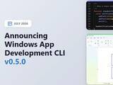 「UIをコマンドでタッチ・ドラッグ、JS/TSからWinRT APIを直接呼び出し ～「winapp CLI 0.5.0」が公開／「Claude Code」向けプラグインを追加、「VS Code」拡張機能も拡充」の画像1