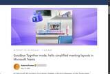 「「Microsoft Teams」の［Together モード］を廃止へ ～ギャラリービューへ統合／オンライン会議ならではのストレスを軽減することが期待されていた機能」の画像1