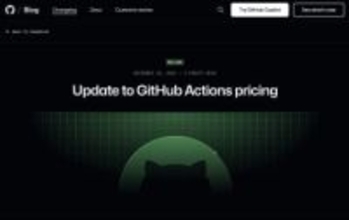 GitHub、セルフホスト型「GitHub Actions」の有償化を延期／価格は1分あたり0.002ドル、一部の開発者からの猛反発を受け