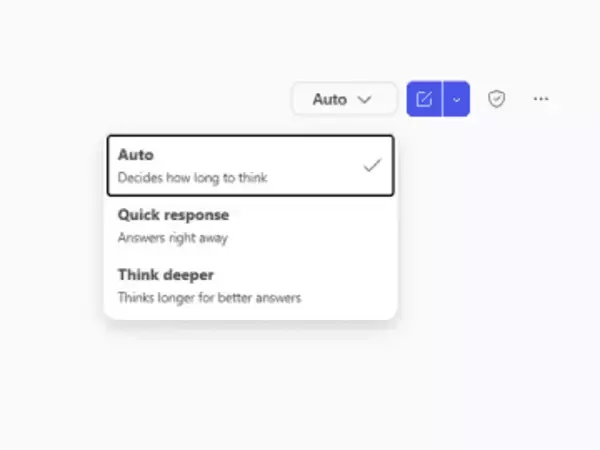 「Microsoft 365 Copilot」の既定モデルが「GPT-5」に、3つの推論モードを搭載／グローバルで開始、12月8日までに完了
