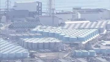 処理水タンク付近に油膜　「危険性なし」と判断＜福島第一原発＞