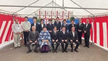 福島日産がいわき小名浜店を新築　来春のオープンに向け地鎮祭