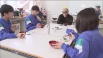 漁師が講師に　震災を知らない世代へ311を伝える特別授業　中学生が聞いて味わって東日本大震災を知る