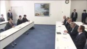 経産相「復興と廃炉は経済産業省の最重要課題」　福島県漁連と就任後初面会