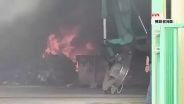 福島県で火事が相次ぐ　会津若松市はリサイクル工場で　福島市では下草から建物に燃え移る　5月27日