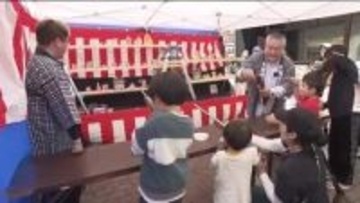 こどもの日　JR福島駅周辺でイベント　シール作りやスポーツ、動物ふれあいも　5日午後4時まで開催
