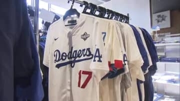 雰囲気はミュージアム　大谷翔平選手などメジャーリーガーのグッズが揃う　期間限定ショップがいわき市に