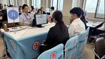 学生69人に2,406人の求人　郡山市の専門学校で就職説明会＜福島県＞