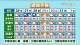 「【福島県・8月26日の天気】夏と秋のせめぎあい続く…湿気と強まる雨に警戒！」の画像1