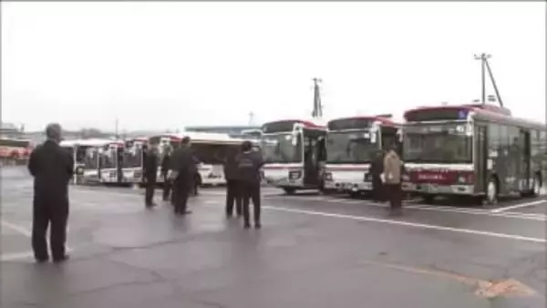 年末年始の安全に向けて　国土交通省が運送事業者を総点検　バスの点呼や点検など査察　福島・会津若松市