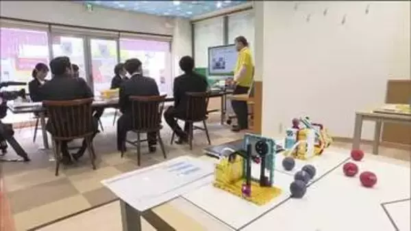 ロボットとボッチャを掛け合わせた「ロボッチャ」　ベスト学院で新たな授業が開講