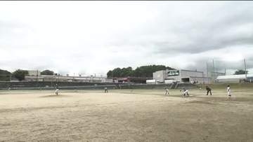甲子園球児に負けず元気にプレー！中学１年生が躍動　福島県で硬式野球の大会開催
