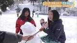 「夢だった雪だるま「なんで転がすと大きくなる？」沖縄県の子供たちが福島県で雪遊び　地元の小学生と交流」の画像1