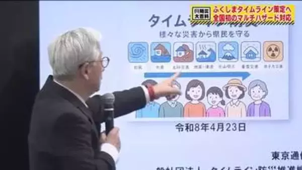 地震・津波・火山・大雪　目指すは全国初のマルチハザード対応の防災行動計画　福島県で本格導入へ