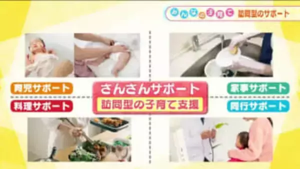 お世話や育児相談、家事まで！？訪問型の子育てサポート　子供の発達・成長にもメリットが