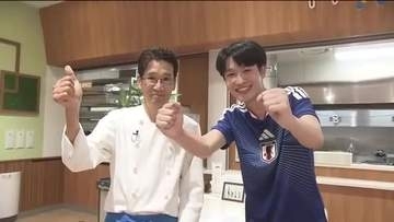 日本代表帯同シェフ・西芳照さんの「代表飯」を福島・広野町で！長友選手の食の裏話も