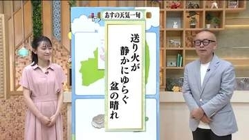 【福島県・8月15日の天気】ようやく安定！久々の晴れマークで絶好のお出かけ・夏祭り日和に