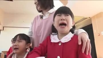 泣いちゃう鬼を倒したい！　福島市のこども園で恒例の豆まき　元気いっぱい鬼退治