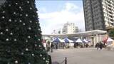 「福島市でクリスマスイベント　高さ5mのツリーは12月14日午後5時までライトアップ」の画像1