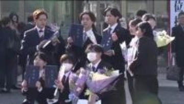 福島学院大学で卒業式　あわせて209人が巣立ち　気持ち新たにそれぞれの道へ