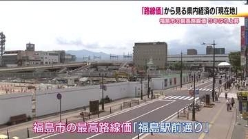 路線価から見る県内経済の現在地　福島は3年ぶり上昇　けん引する郡山　会津は…地域間で差が鮮明に