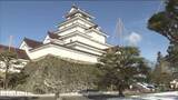 「鶴ヶ城もうっすら雪化粧　12月12日・福島県は冬型の気圧配置　会津・中通りで降雪のところも」の画像1