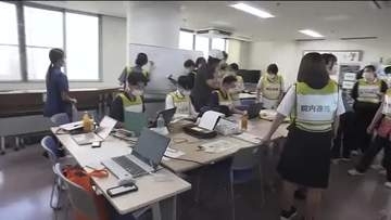 大規模地震の発生から3日後を想定　総合南東北病院で災害対応訓練