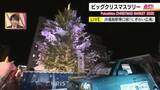 「福島駅前に8メートルの巨大ツリーが登場　30ブースが並ぶクリスマスマーケット　12月20日まで」の画像1