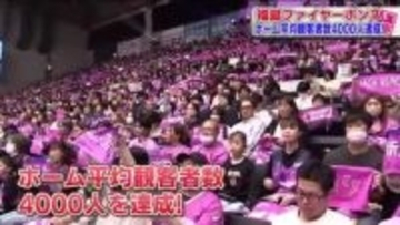 福島ファイヤーボンズ　平均観客者数4000人がかかったホーム戦　青森ワッツに勝利《B2第31節》