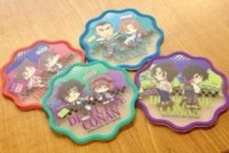 くら寿司×「名探偵コナン ハイウェイの堕天使」コラボ第2弾グッズを撮り下ろしデフォルメキャラがかわいいラバーコースターが登場