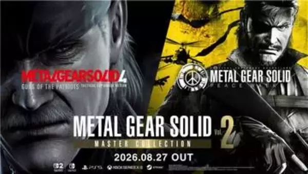 「メタルギア」シリーズの集大成となるコレクションの第2弾が本日8月27日発売「MGS4」「MGSPW」の2作とボーナスコンテンツを収録