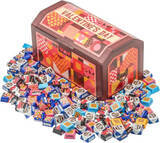 「【Amazonセール】チロルチョコがお買い得！ 「詰め合わせ バレンタイン 宝箱 920g」と「バラエティ（80粒）」」の画像1