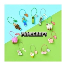 「マインクラフト マスコット＆ビスケット」、7月発売クリーパーなどのボールチェーン付きマスコット全10種