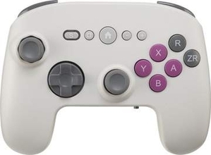 レトログレーの6ボタンを配置した無線ゲームパッドがサイバーガジェットから7月17日発売Switch2にも対応