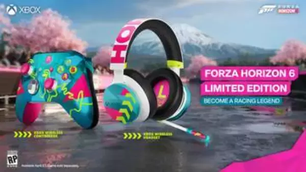 「Forza Horizon 6」をモチーフにした特別デザインのXboxワイヤレスコントローラーとヘッドセットが登場