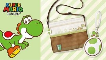 「ヨッシー」サコッシュ＆ICカードケース発売！ Nintendo Storeなどにて