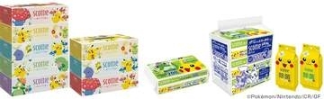 「ポケモン」デザインの「スコッティ」が登場！　ティシュー、ペーパーふきん、ウェットティシューが7月27日より発売「ポケモン」グッズが当たるキャンペーンも実施